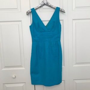 Trina Turk Teal Mini Dress 6